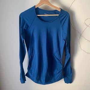 blue athleta top